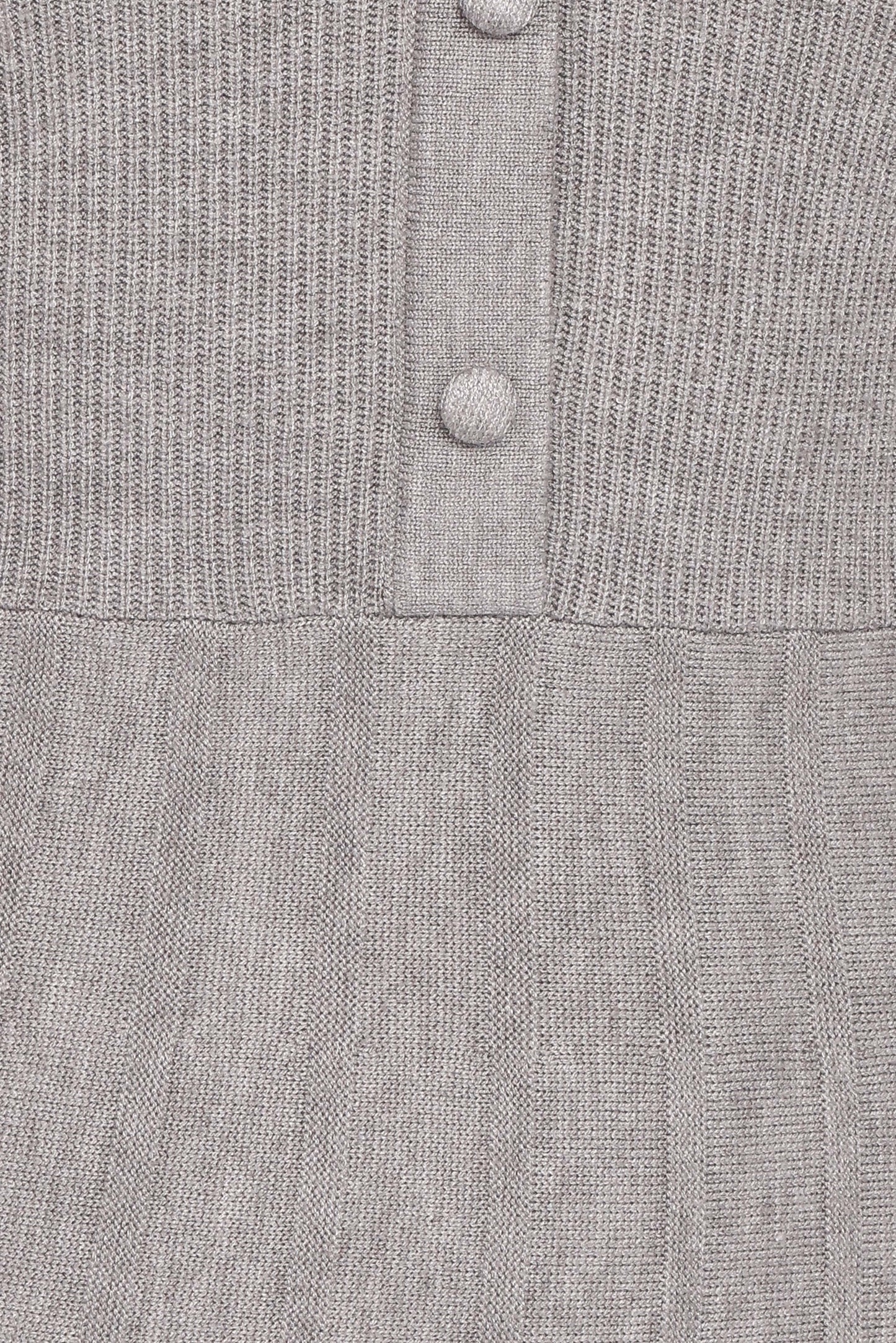 Darlina Long Sleeve Mini Dress - Heather Grey