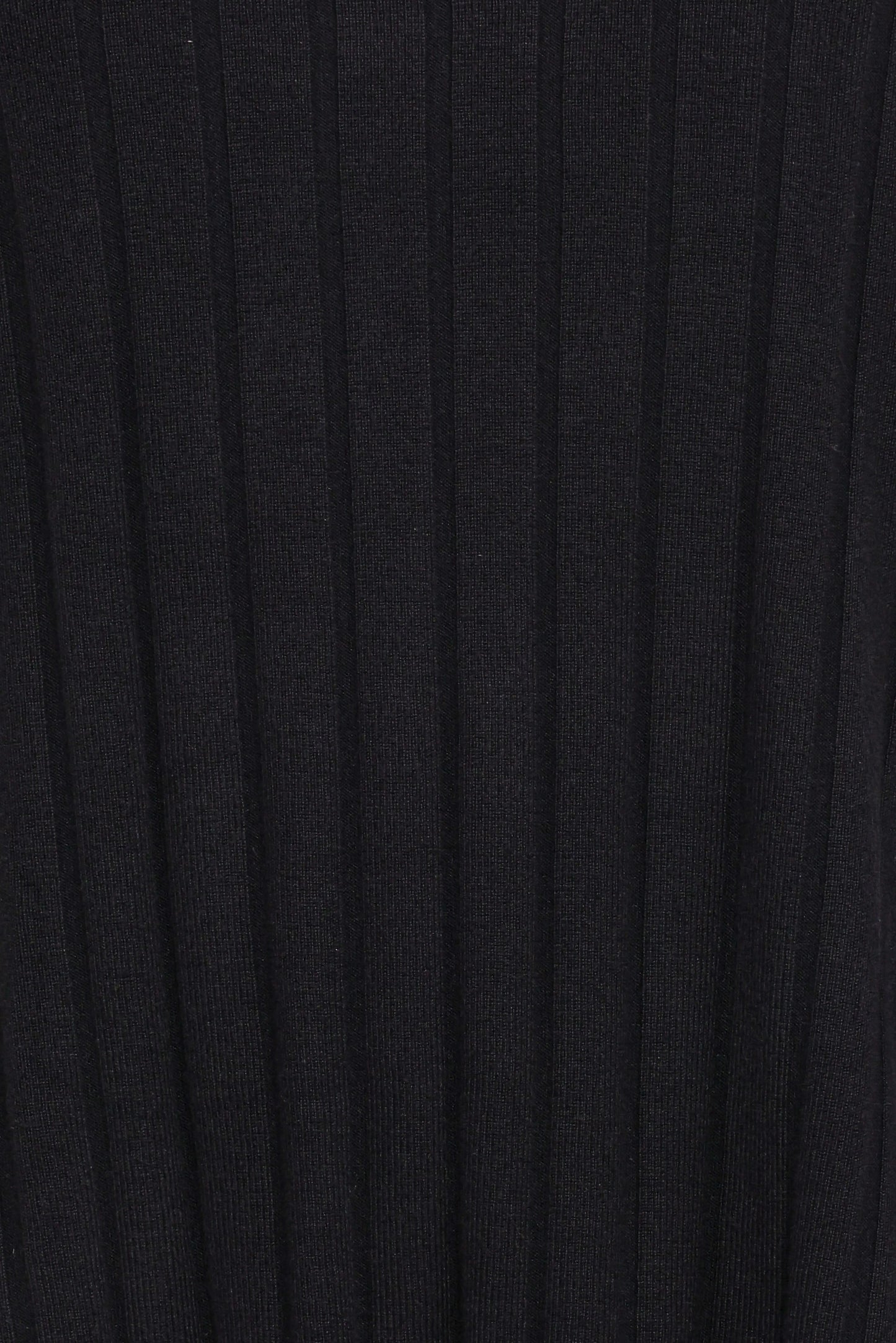 Alix Ribbed Knit Set - Black