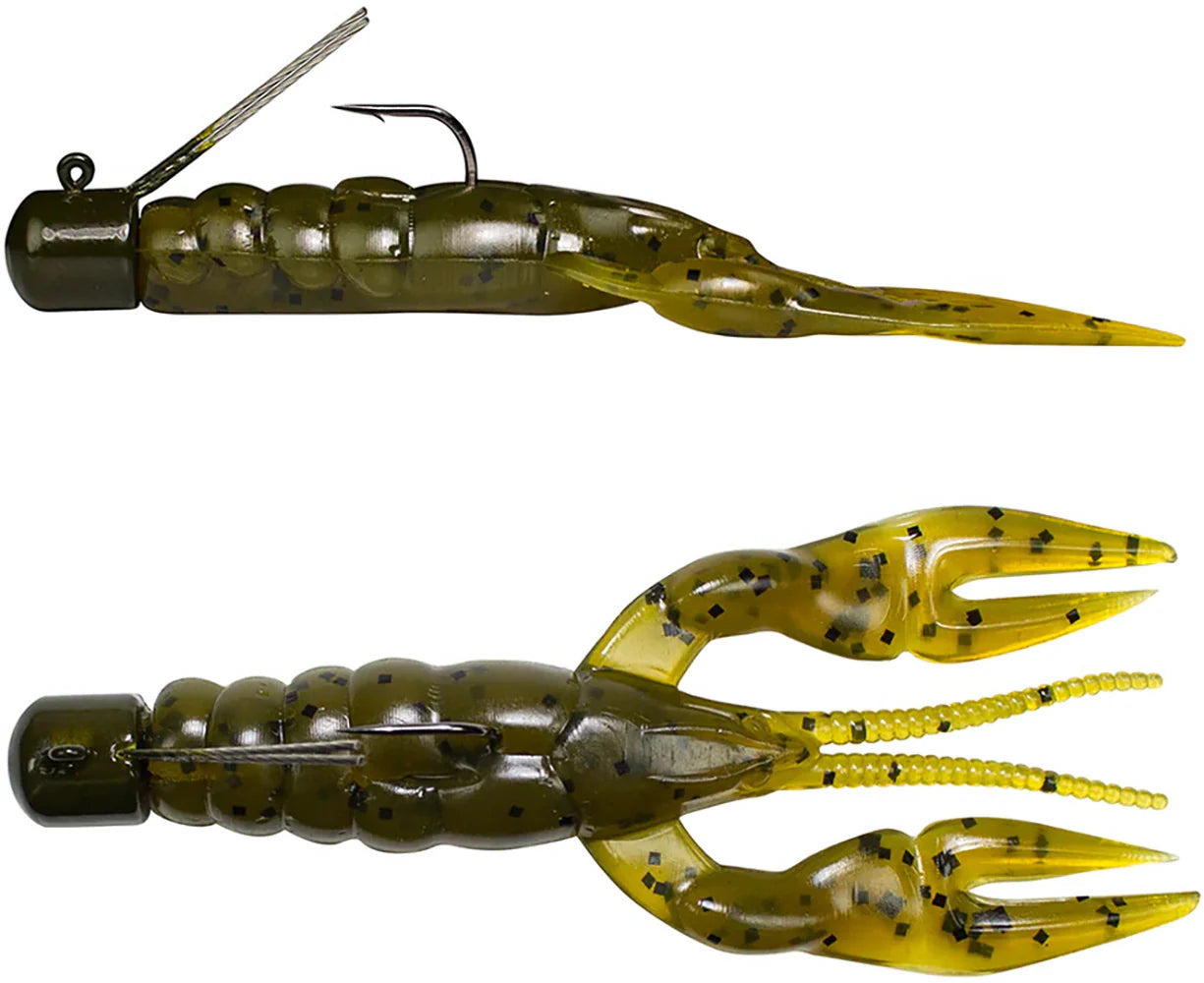 Lunkerhunt Pre-Rigged Finesse Craw 3 inch Ned Rig Craw