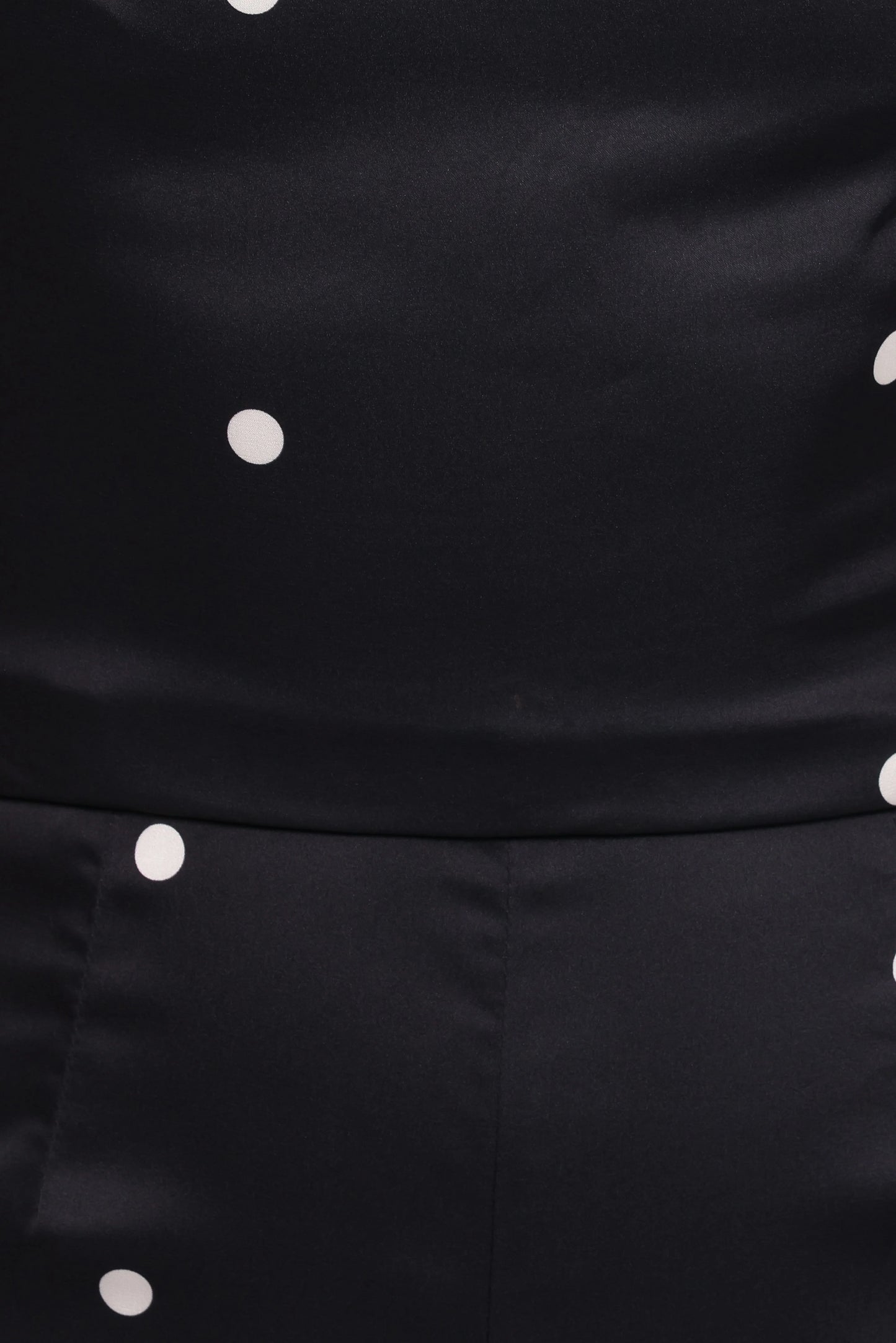 Bentley Halterneck Jumpsuit - Black Polka Dot