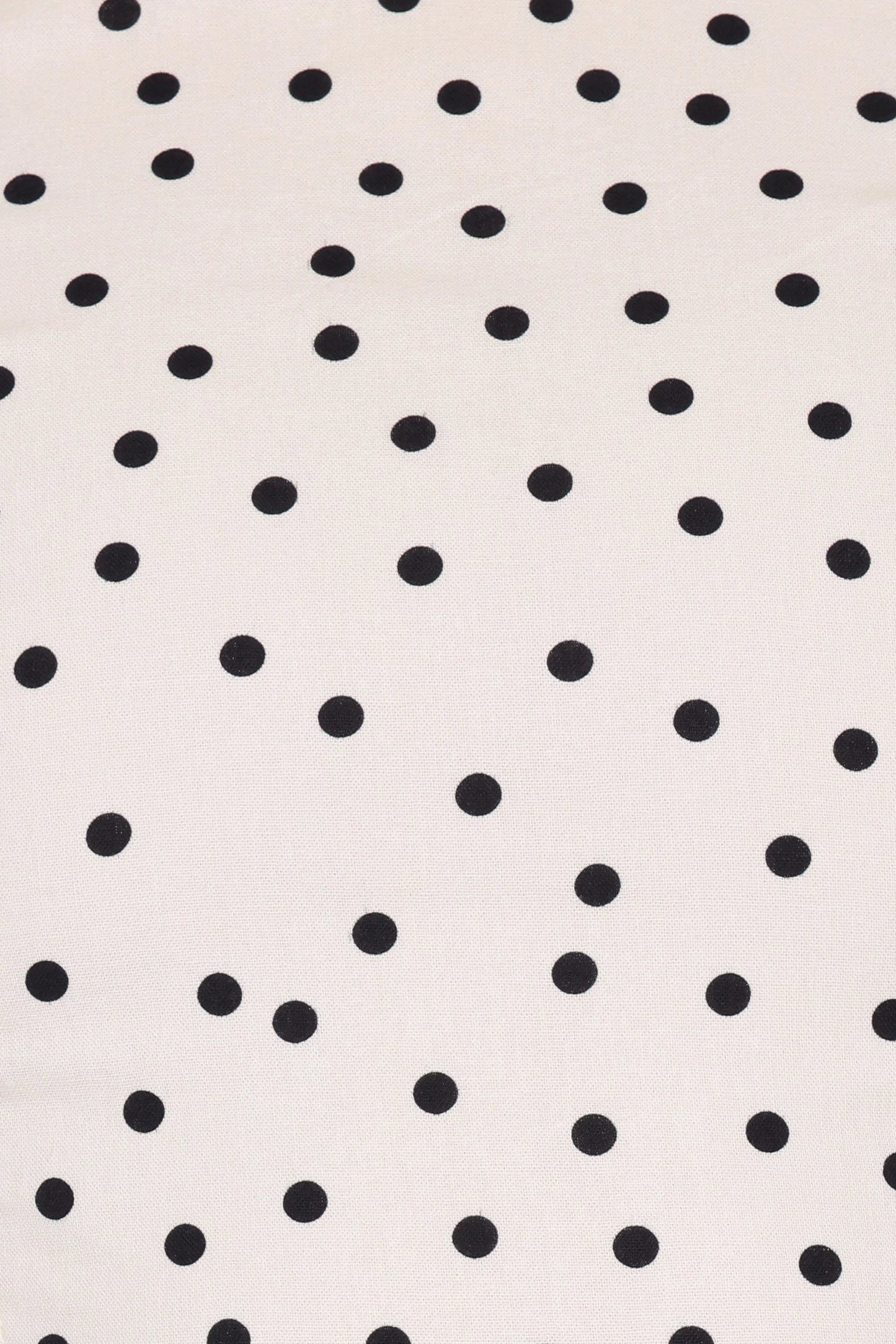 Kansas Mini Dress - White Polka Dot