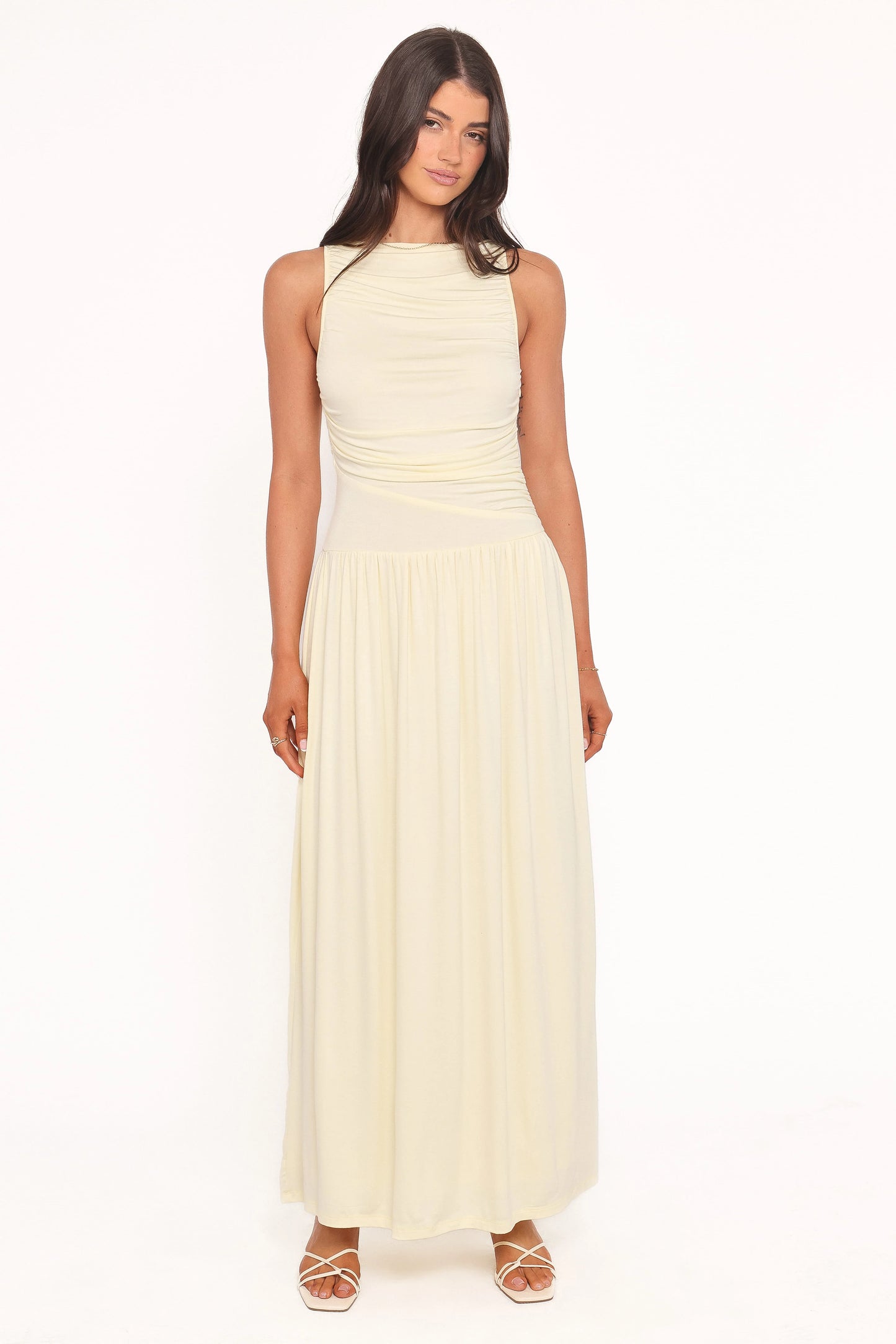 Shirley Maxi Dress - Butter Yellow