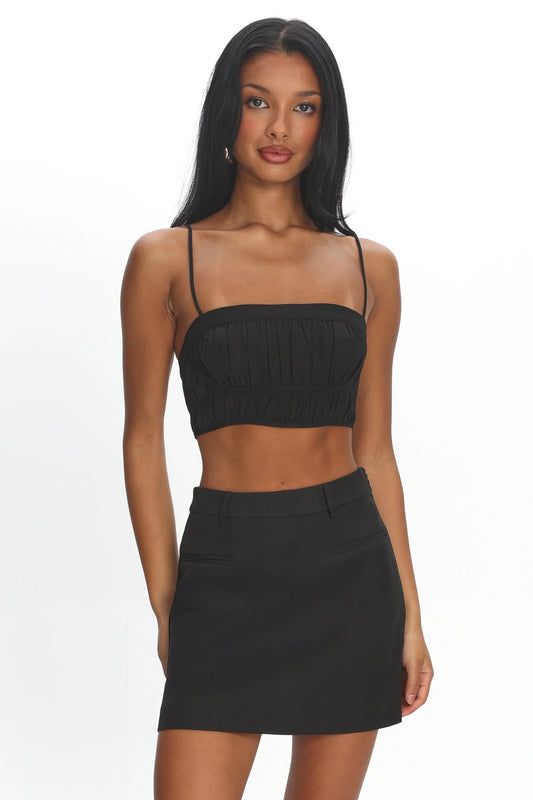Fellie Mini Skirt Black