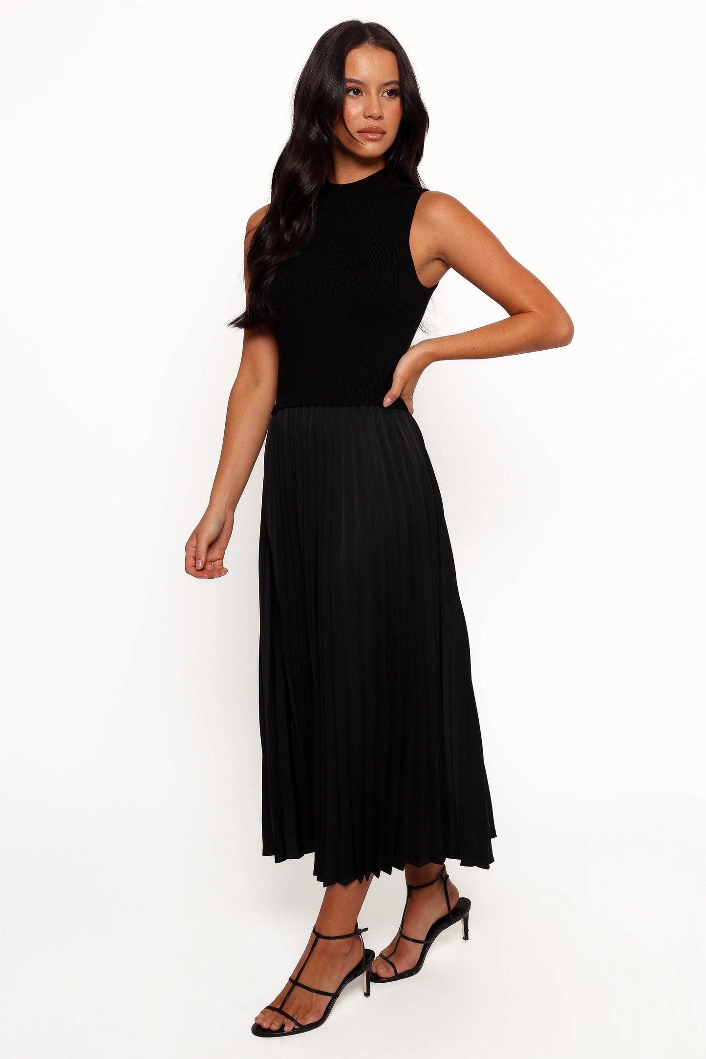 Maisey Midi Dress - Black