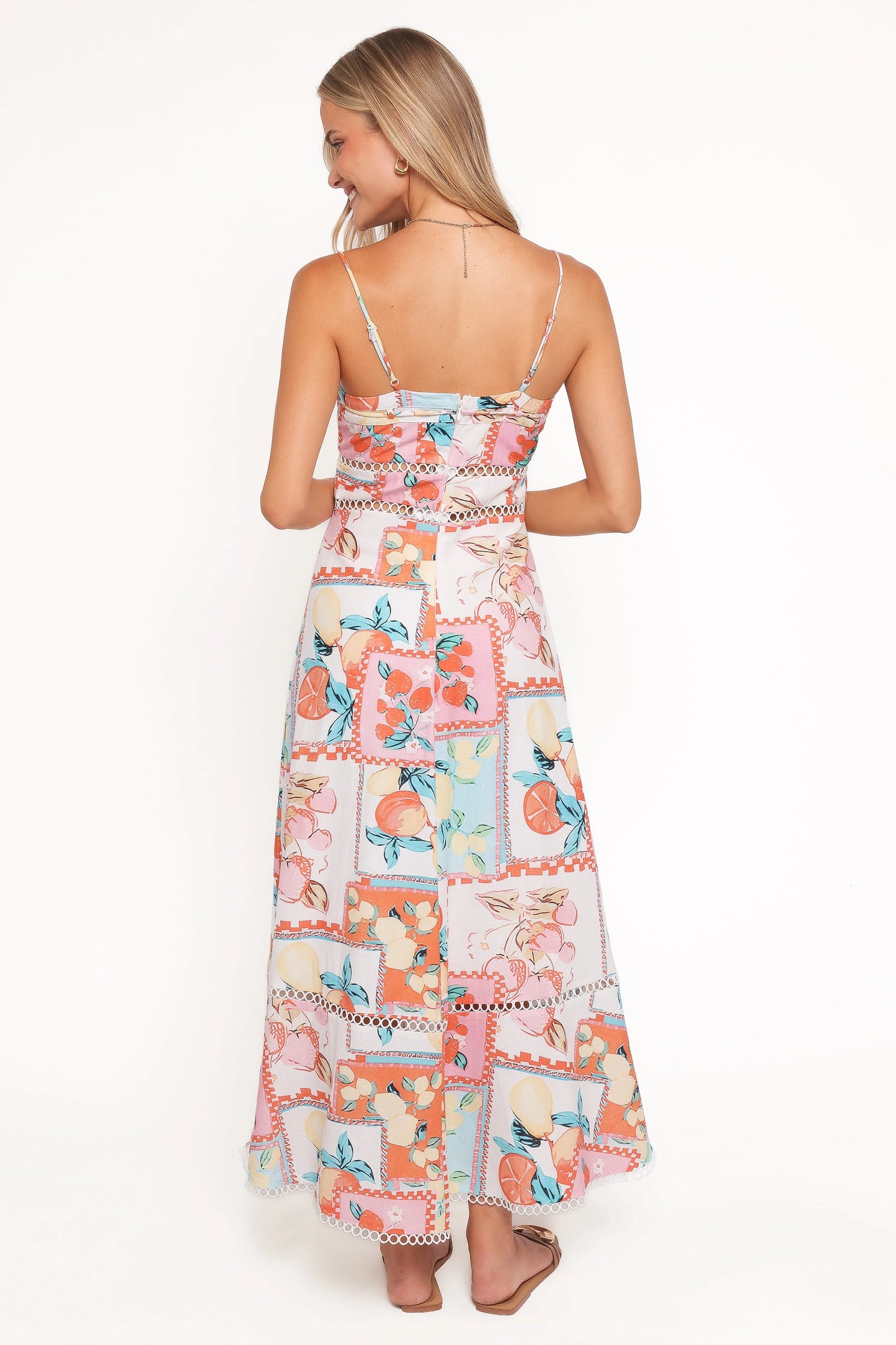 Adalynn Maxi Dress - Fruit Print