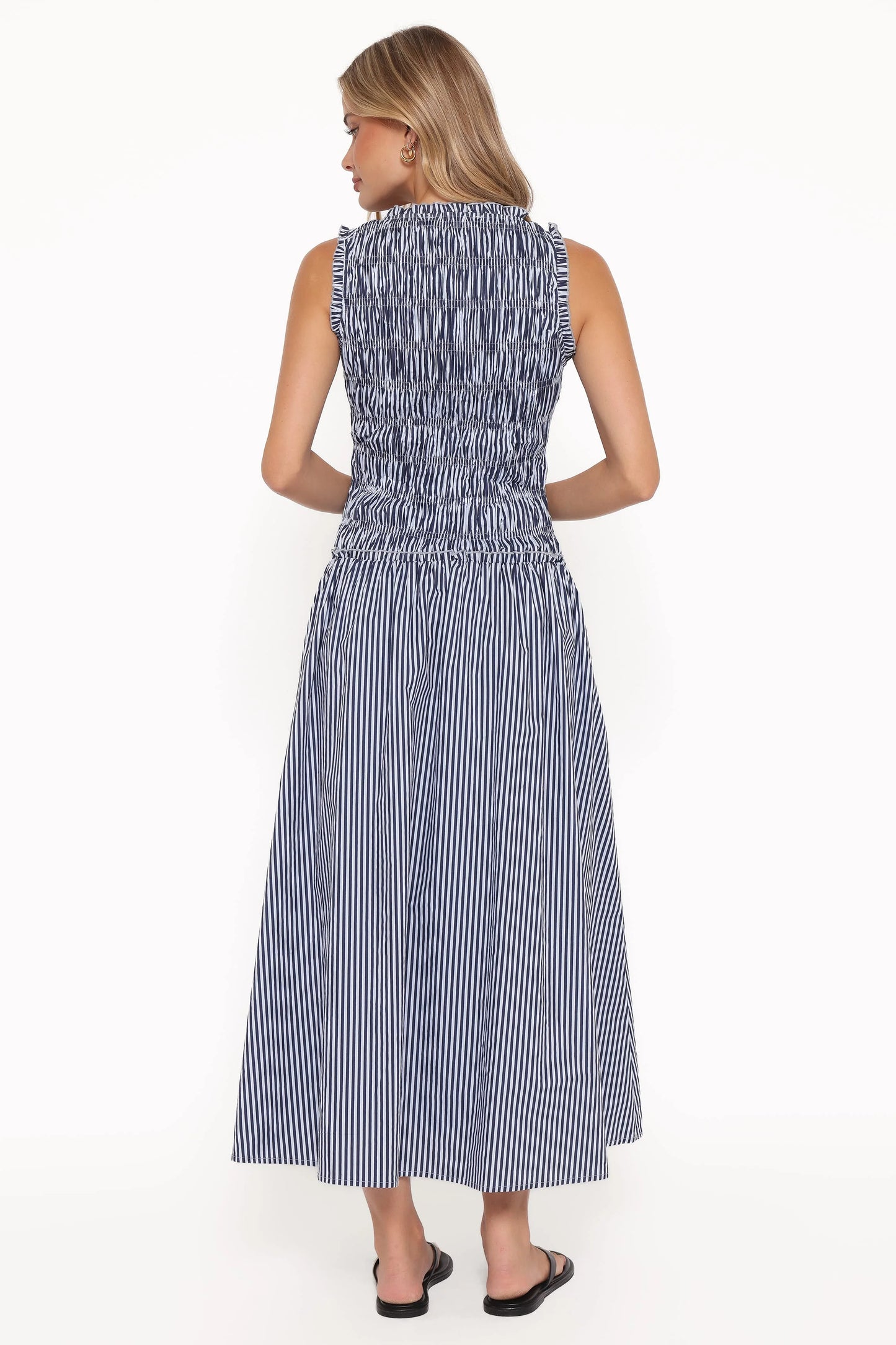 Kirrilee Maxi Dress - Blue Stripe