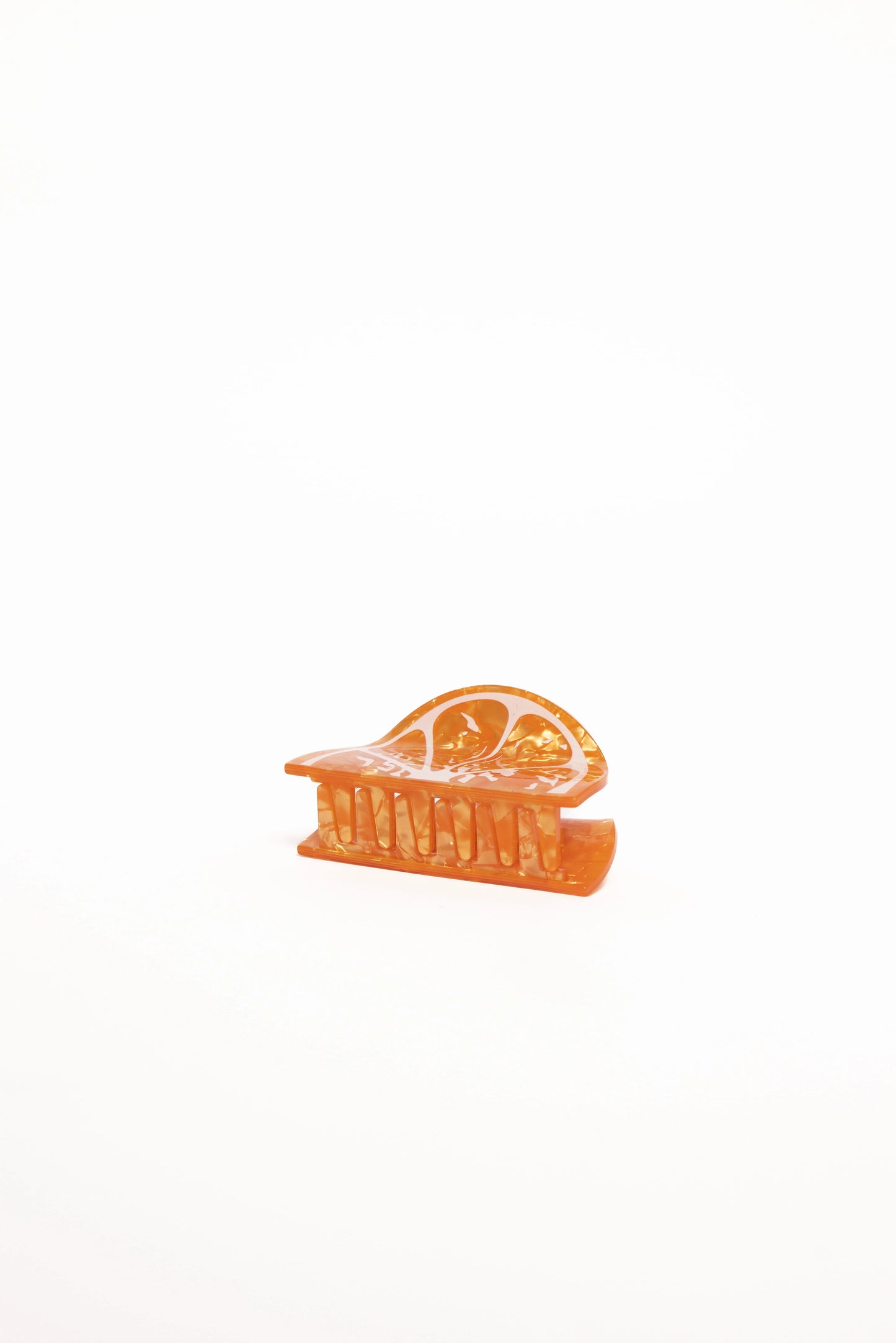 Clem Hair Clip - Orange