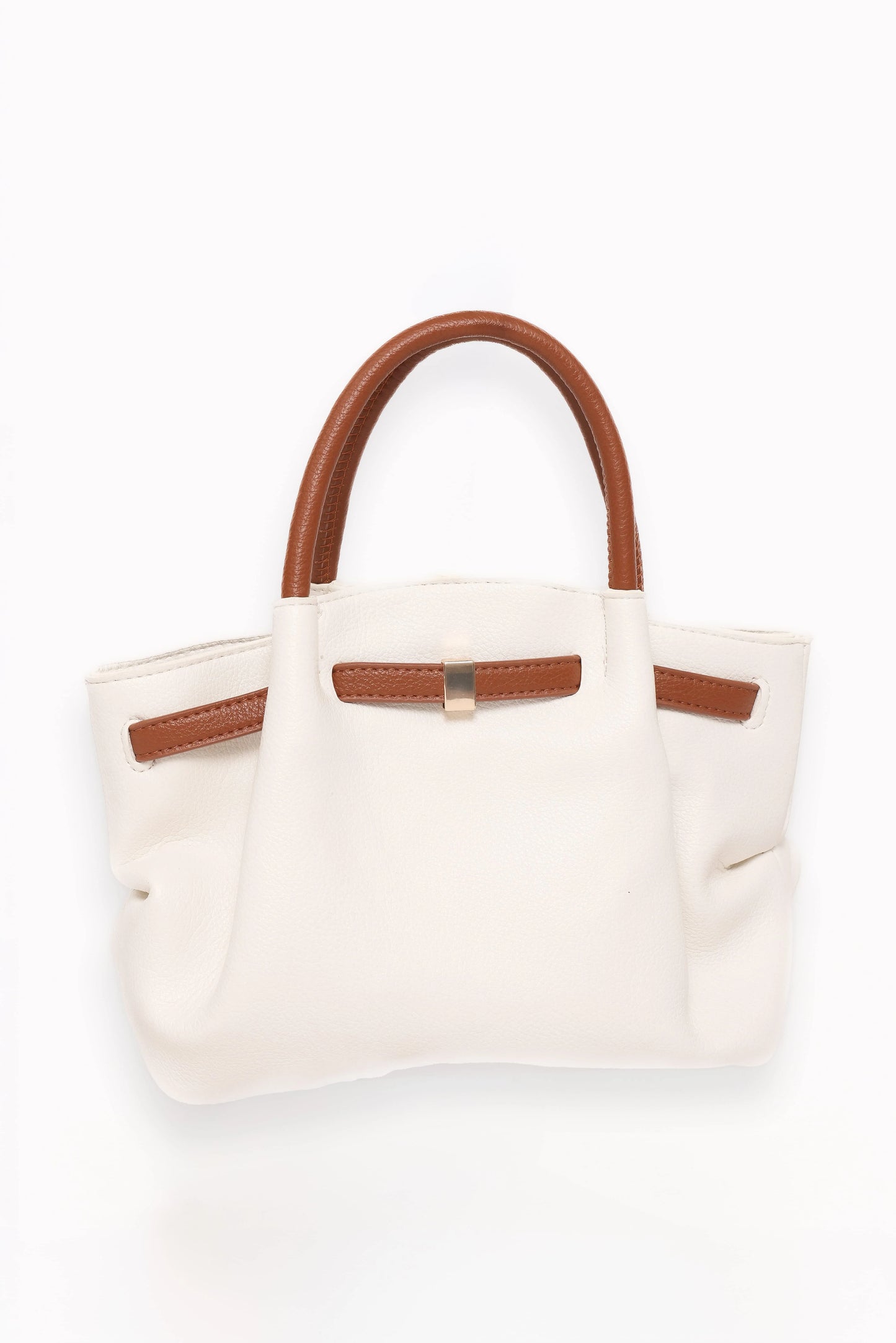 Willow Bag - White/Brown