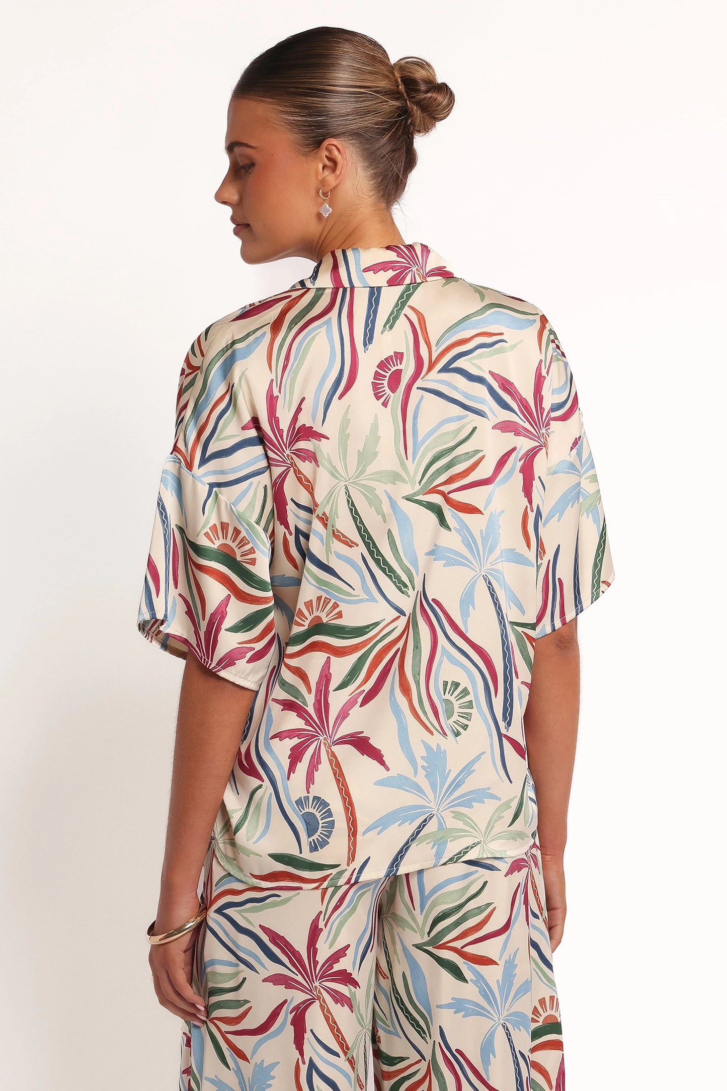 Illoura Short Sleeve Shirt - Tahitian Tide