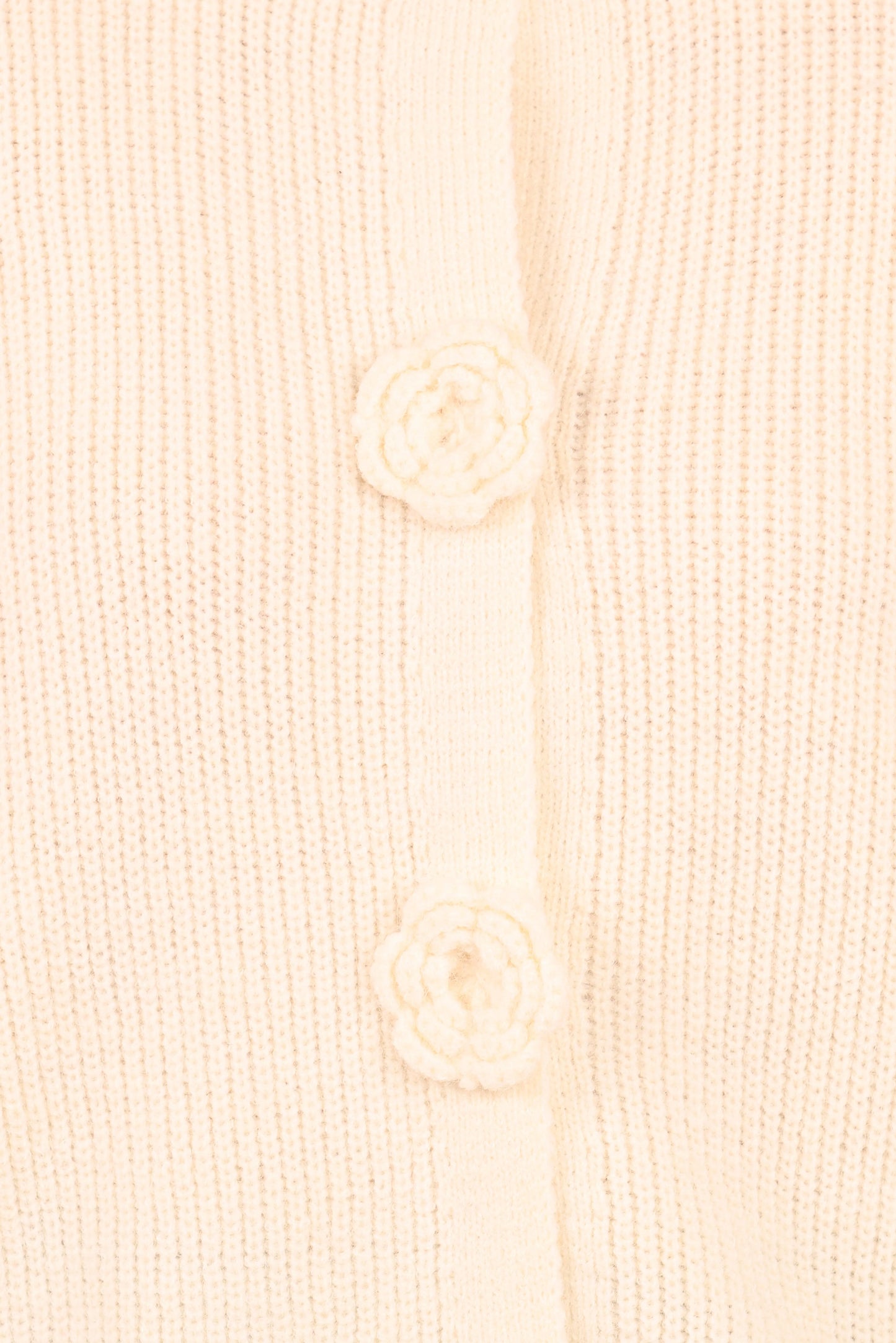 Jones Rosette Cardigan - Cream