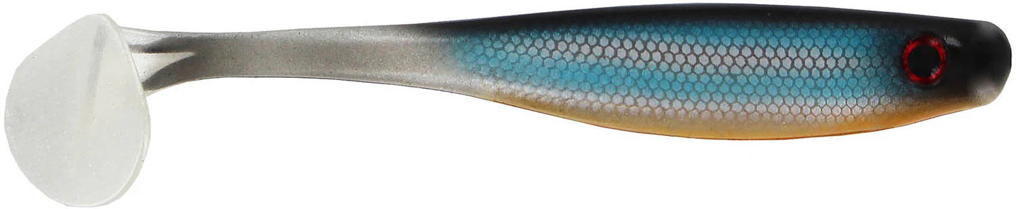 Big Bite Baits Suicide Shad 5 inch Paddle Tail Swimbait 4 pack