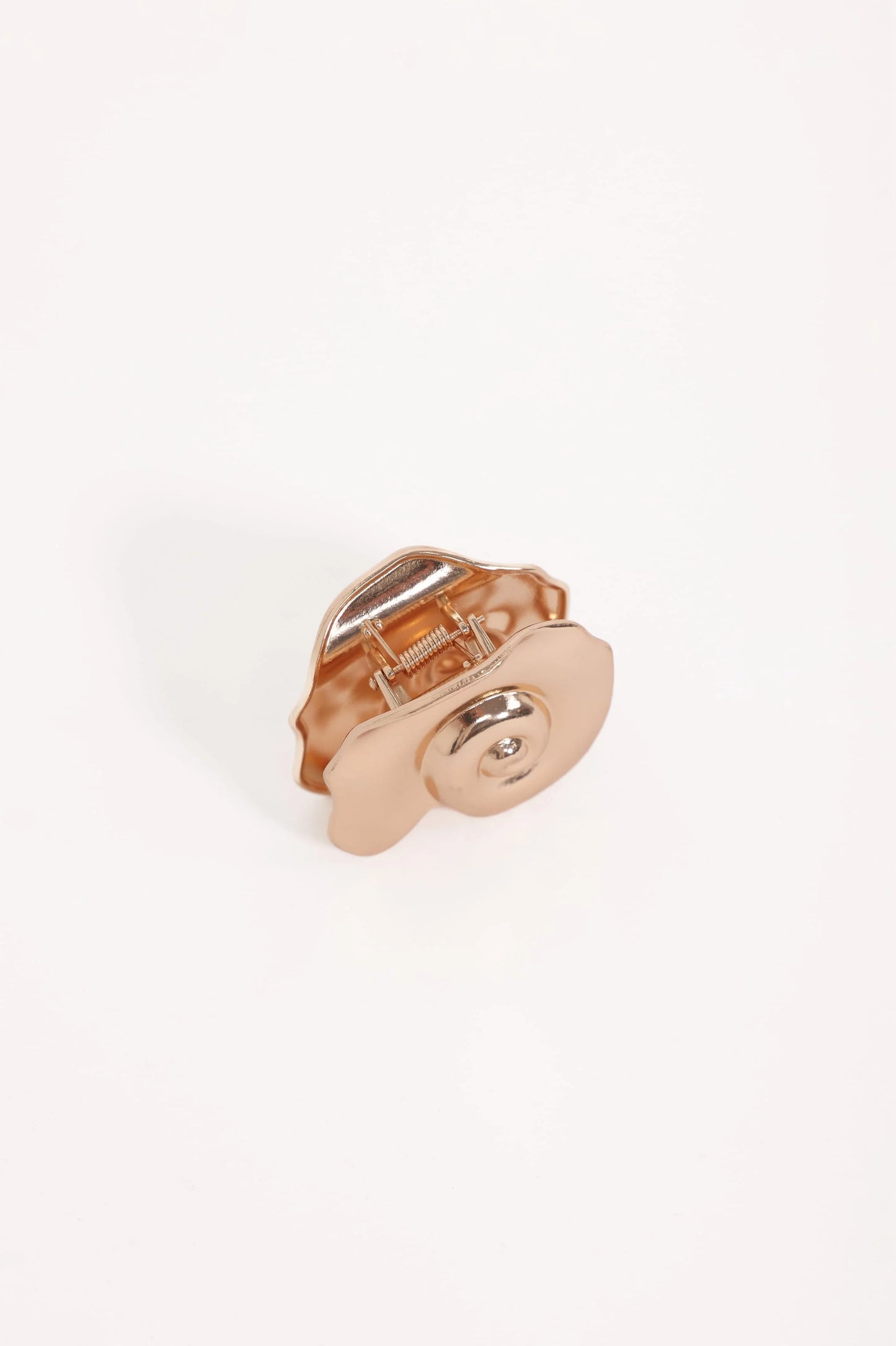 Indy Shell Hair Clip - Gold