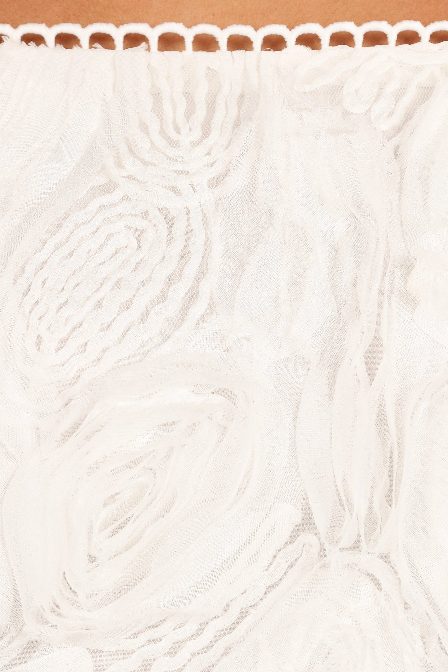 Gabbie Midi Dress - White