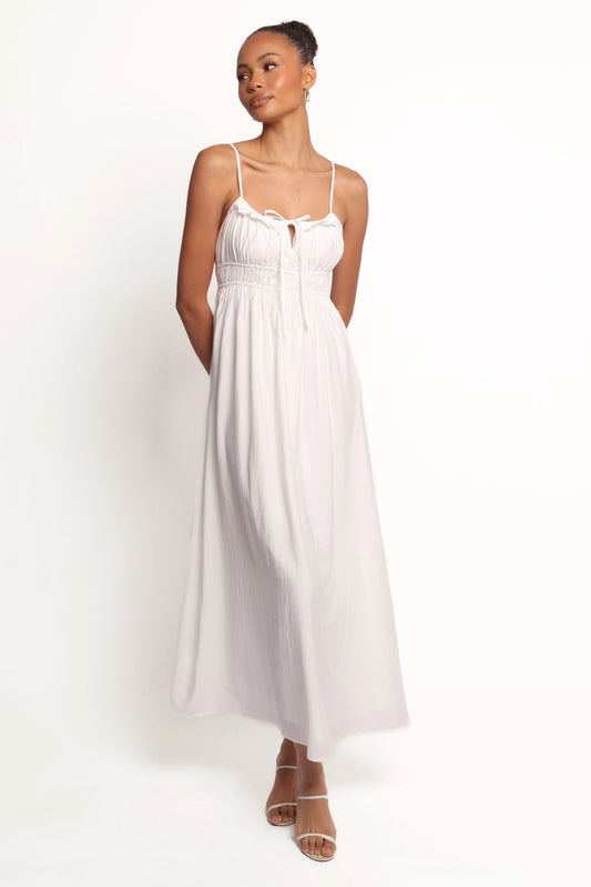 Ceres Maxi Dress - White