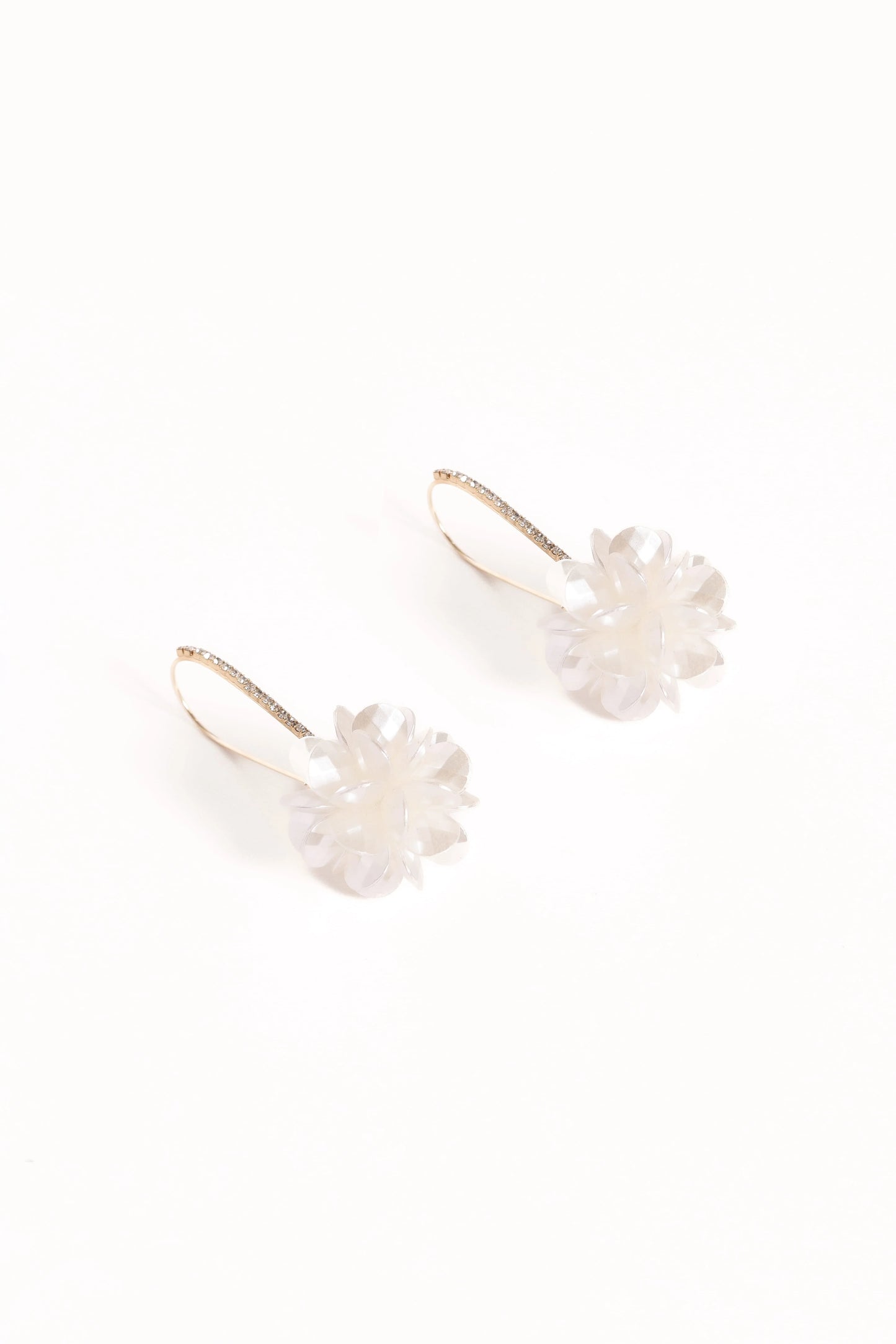 Katia Earrings - White