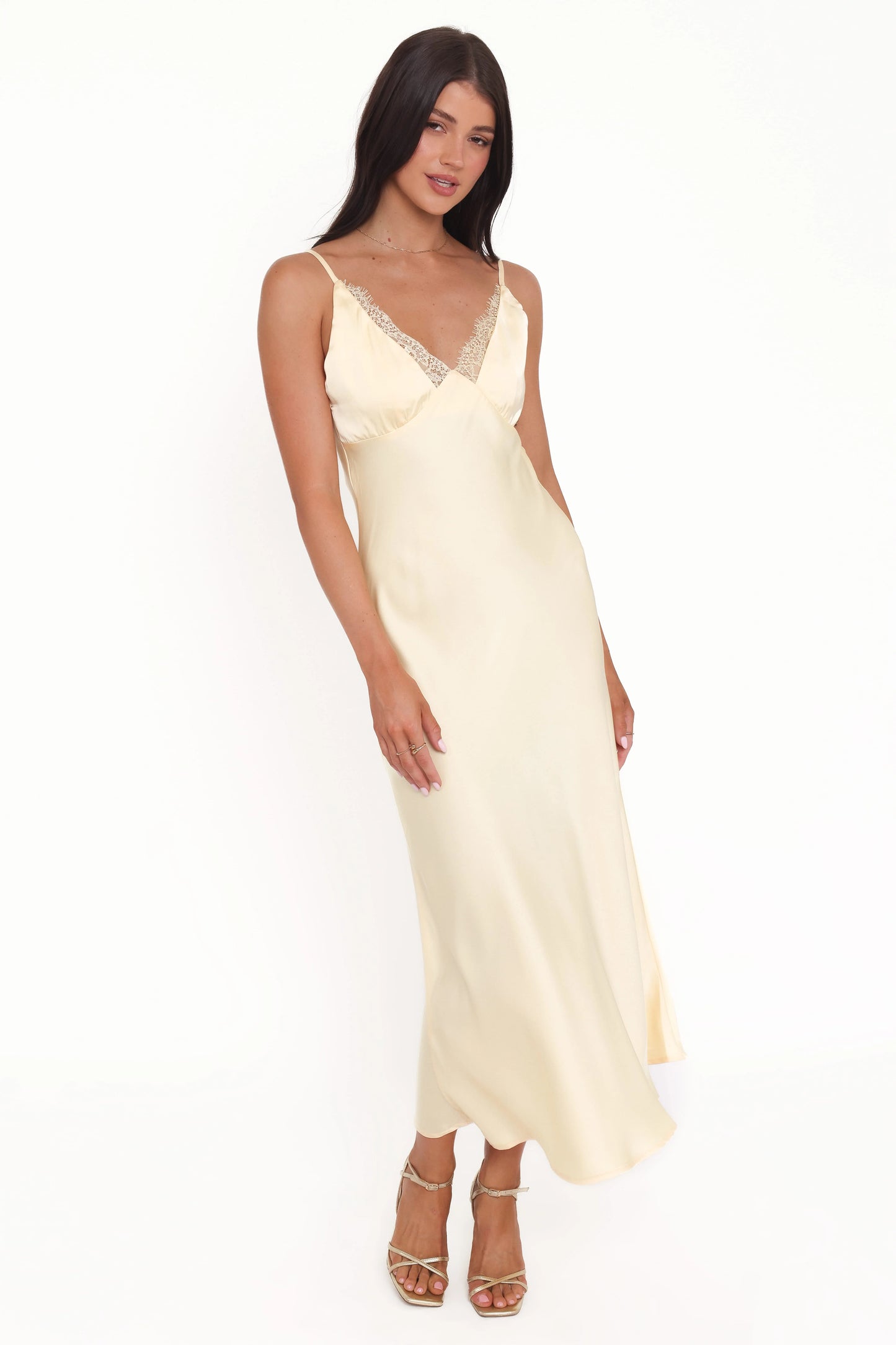 Hobi Midi Dress - Butter Yellow