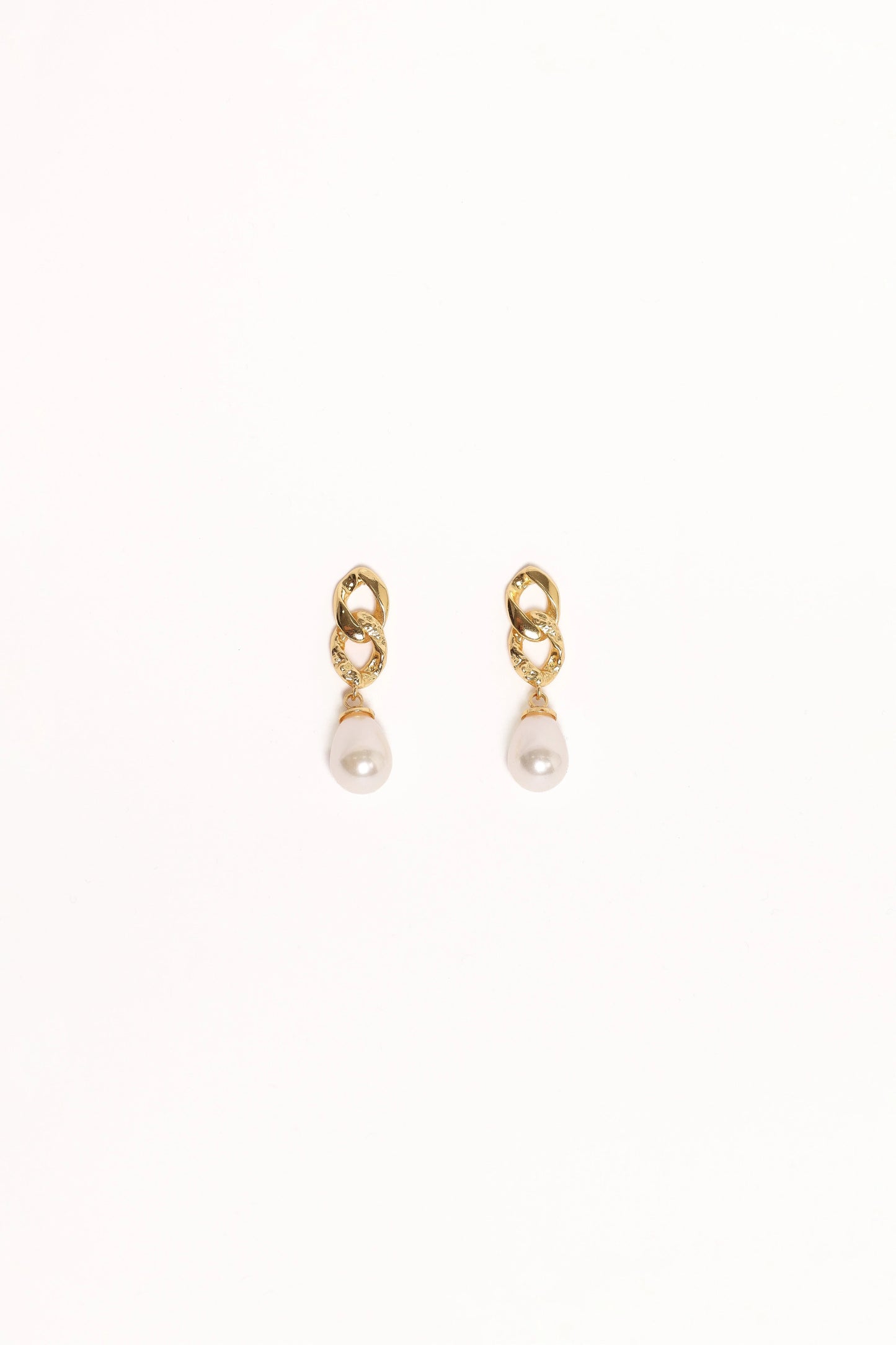 Tallulah Earrings - Gold/Pearl