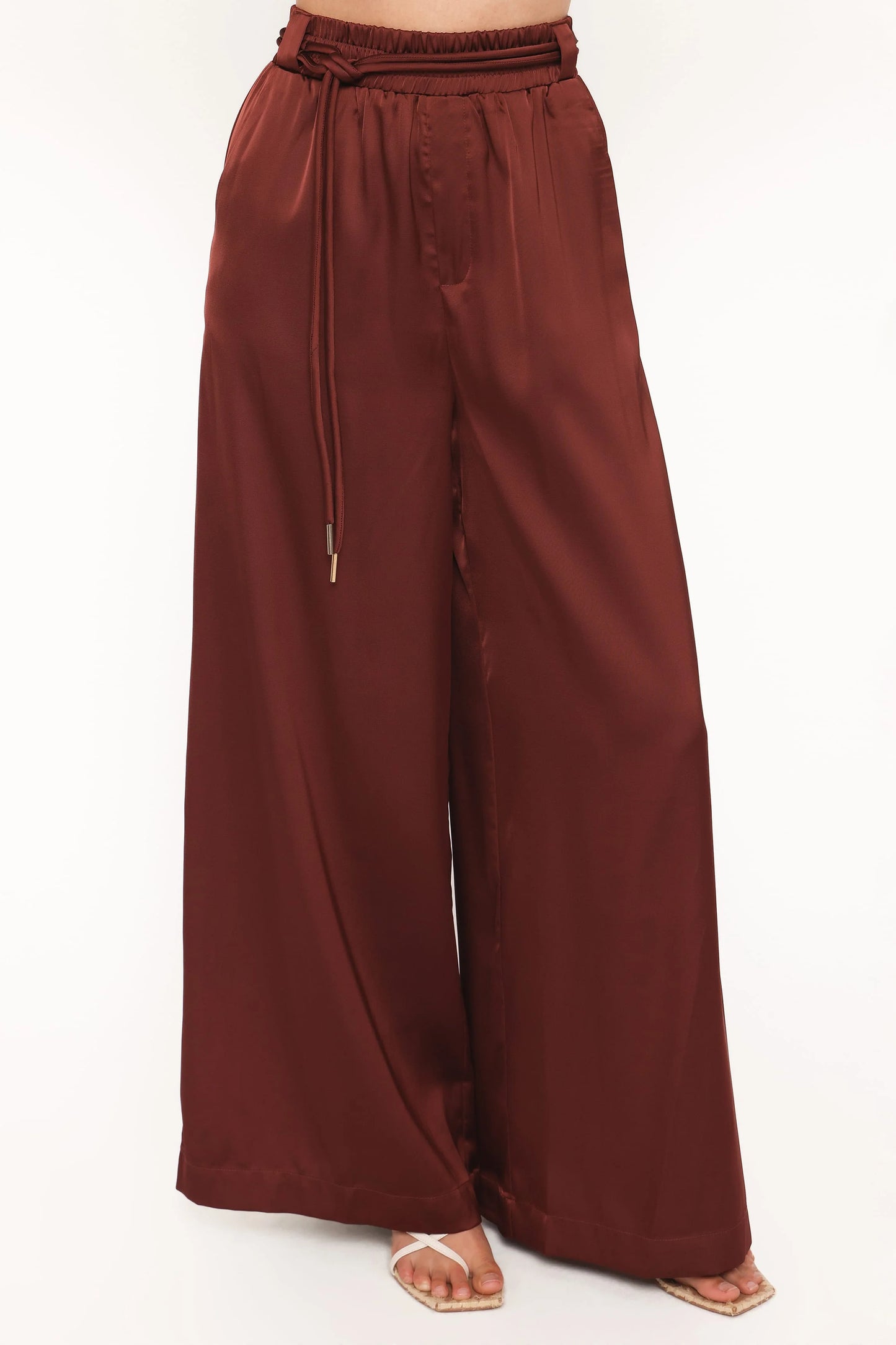 Vita Tailored Pant - Brown