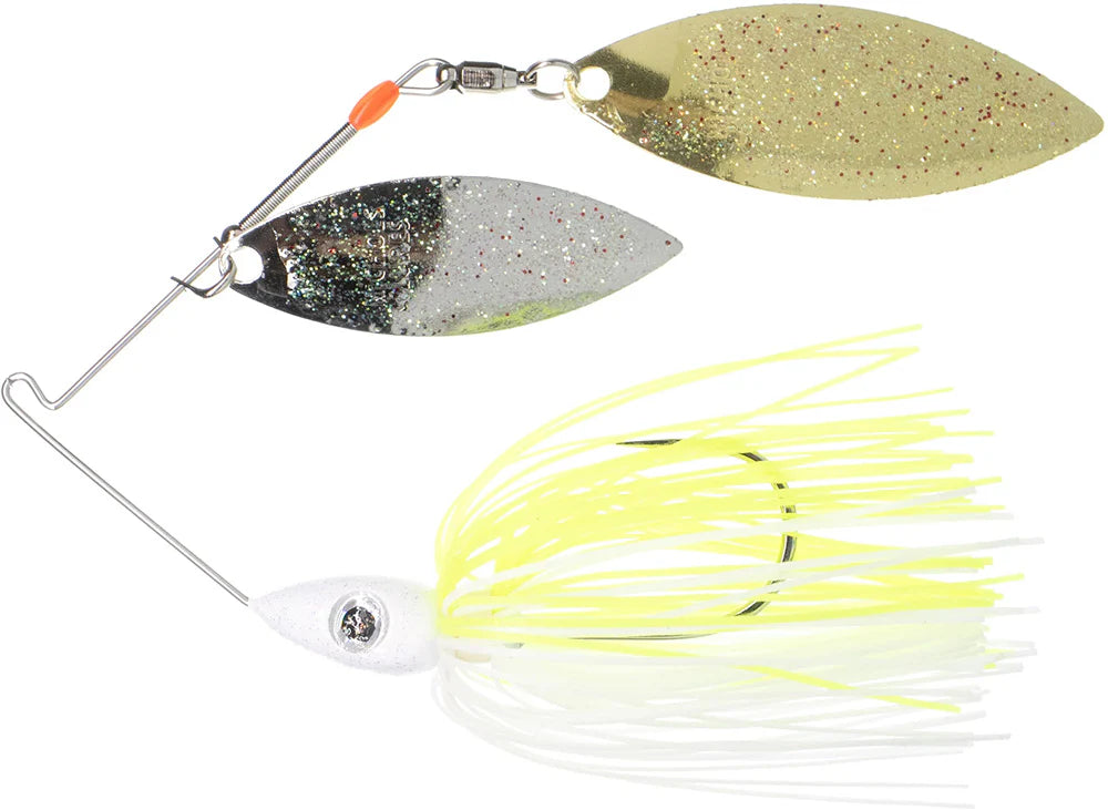 Nichols Pulsator Metal Flake Double Willow Spinnerbait