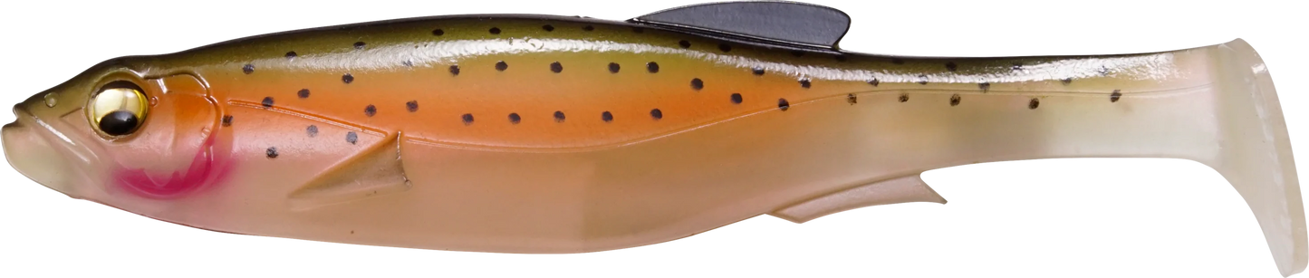 Megabass Magdraft Freestyle Un-Rigged Paddle Tail Swimbait - 6 Inch