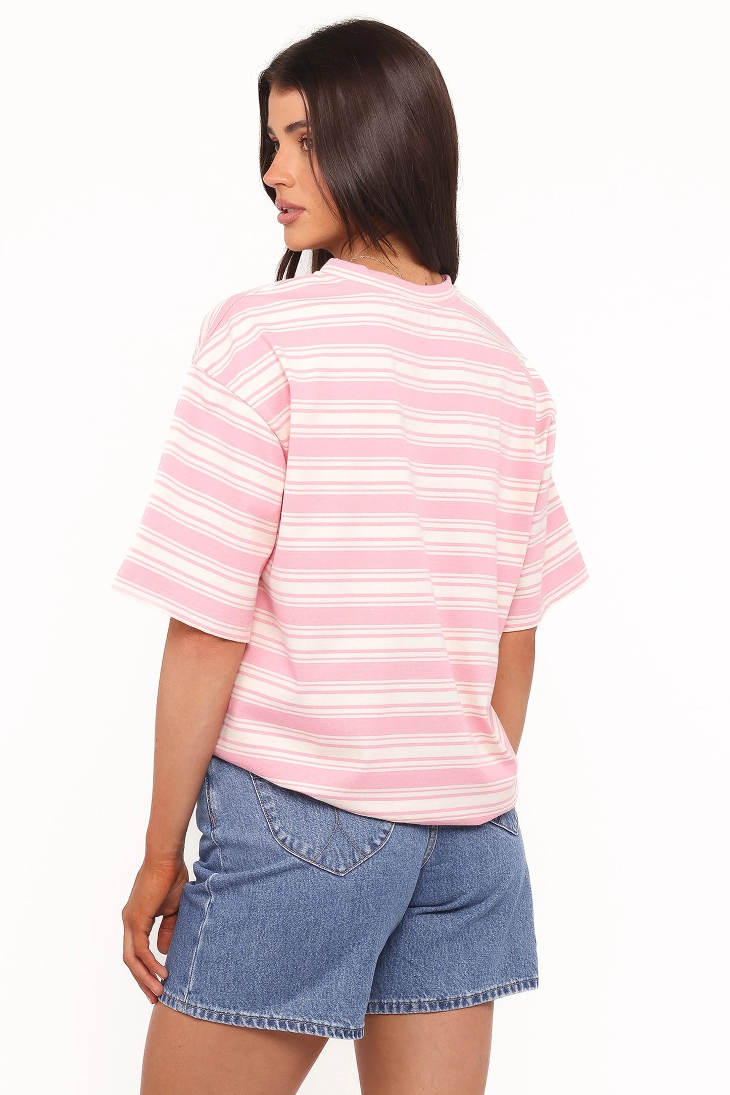 Zestora Tee - White Pink