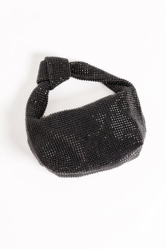 Winona Embellished Bag - Black
