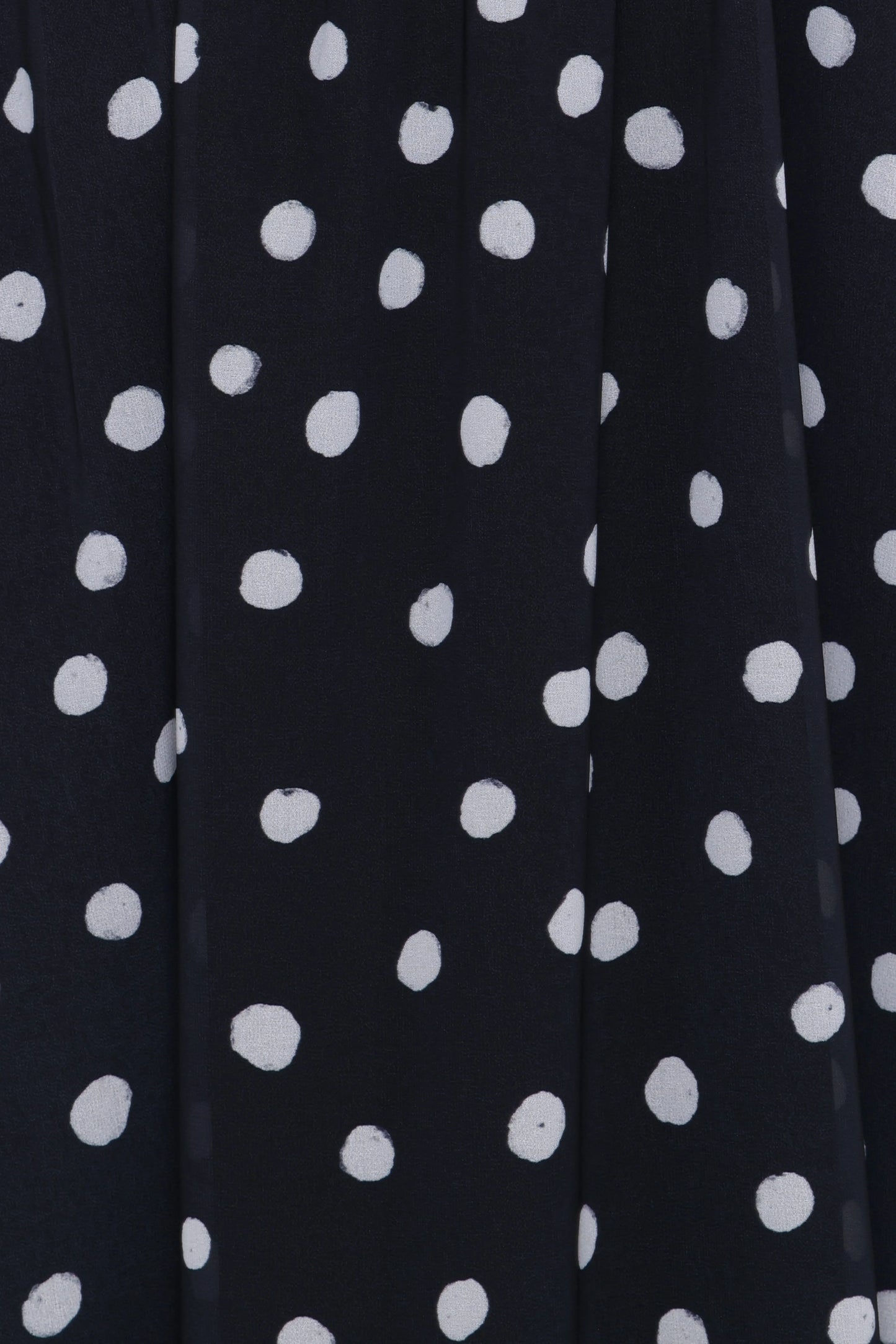 Boston Strapless Maxi Dress - Black Polka Dot
