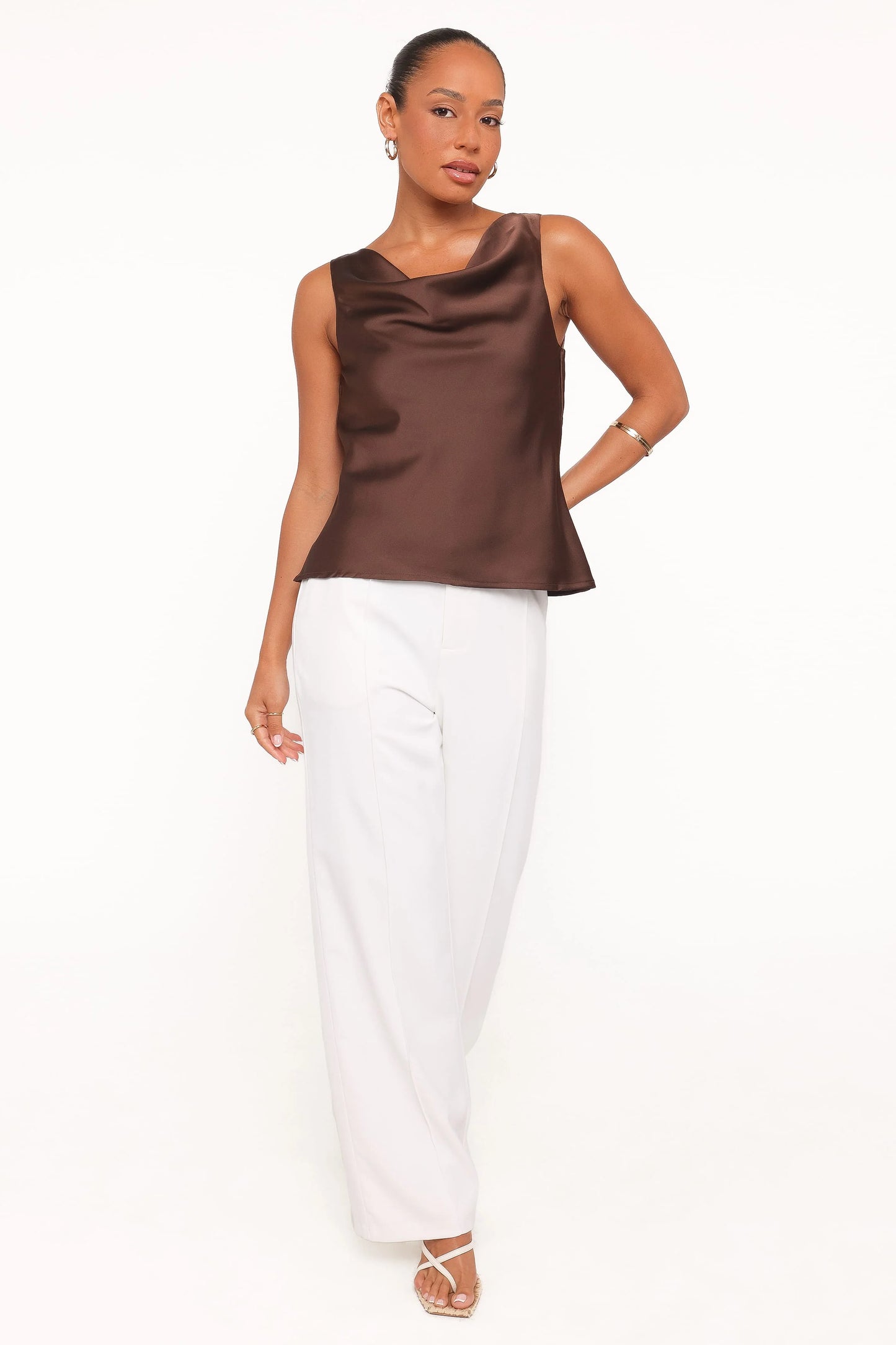 Vinita Top - Chocolate