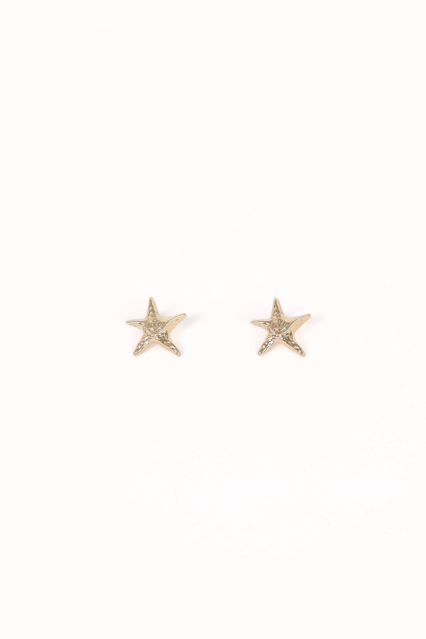 Bliss Starfish Earrings - Gold