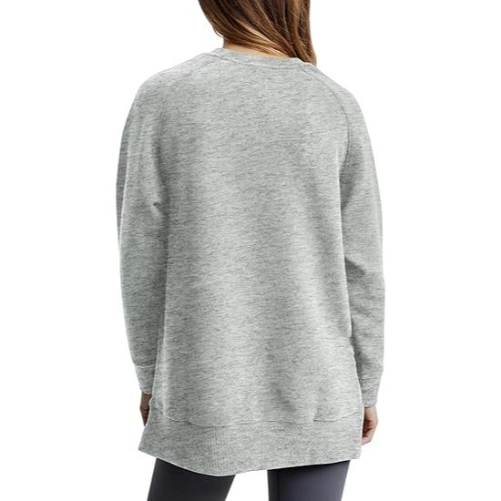 Women’s Soft Brushed Long Sleeve Pullover Sweatshirt